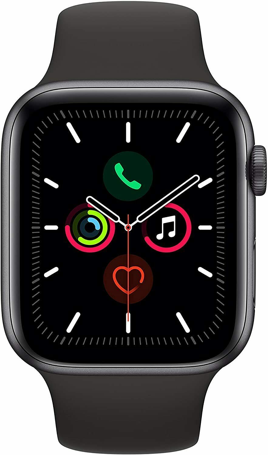 Смарт-часы Apple Watch Series 5, 40mm, Space Gray-Black (MWV82LL/A)