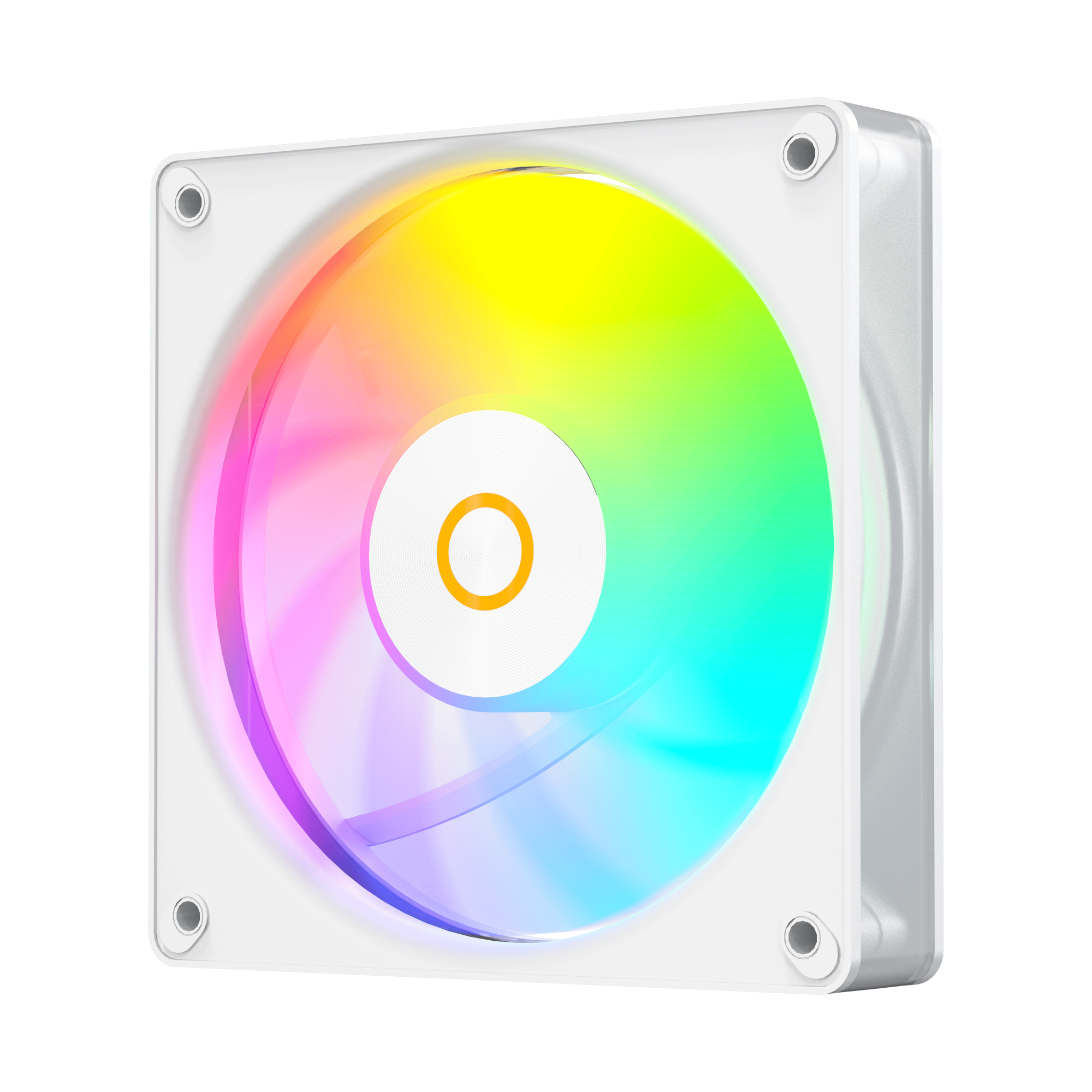 Вентилятор для корпуса Ocypus Gamma F12 Elite WH ARGB, Белый (Gamma-F12-WH1AM00E-GL)