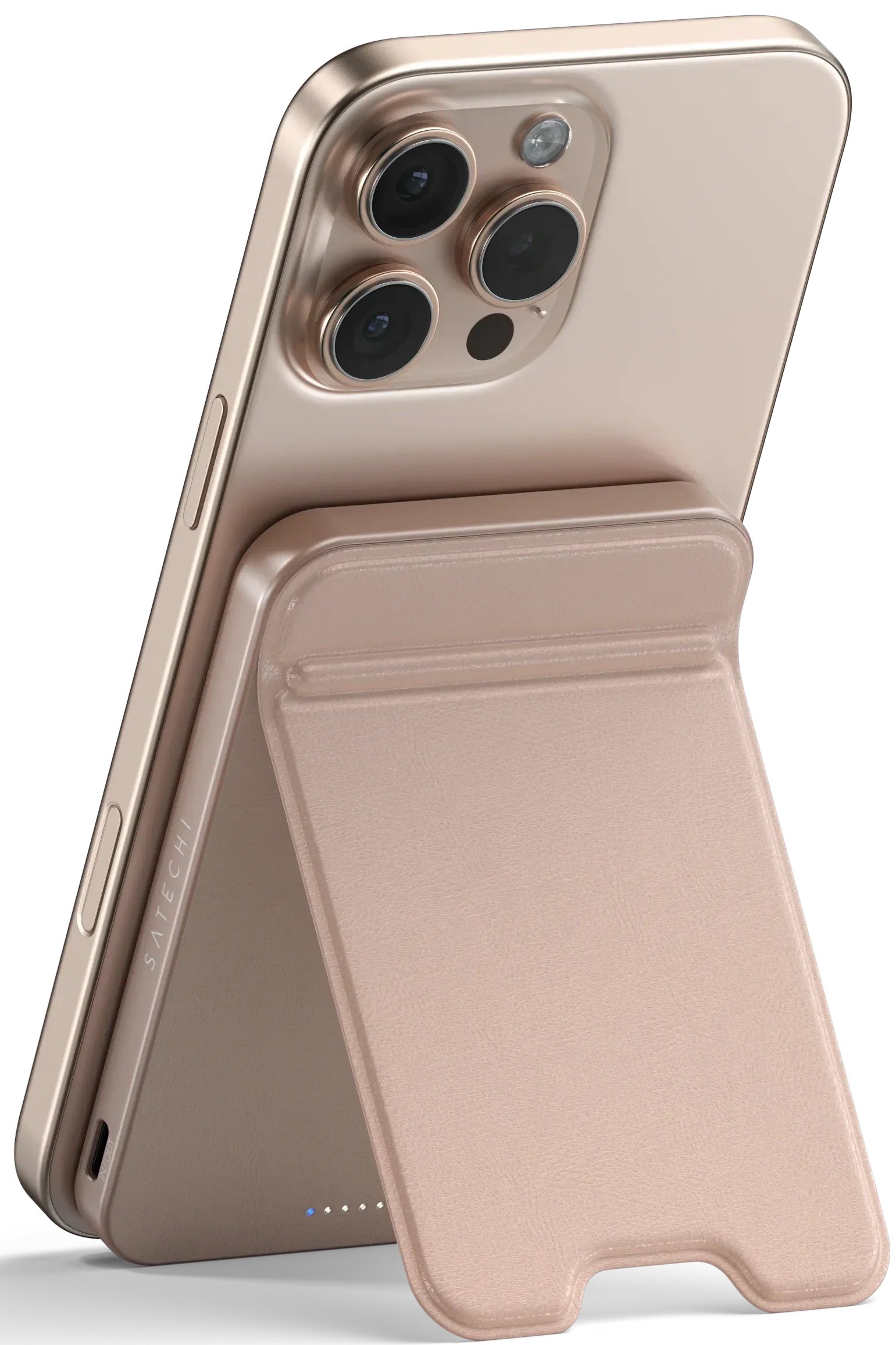 Пауэрбанк Satechi Qi2 5K - Desert Rose (ST-B5Q2SR)