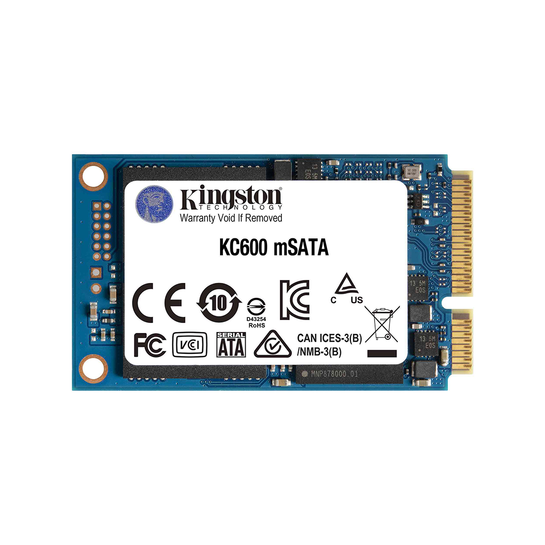 Твердотельный накопитель SSD Kingston SKC600MS/256G M.2 SATA (SKC600MS/256G)