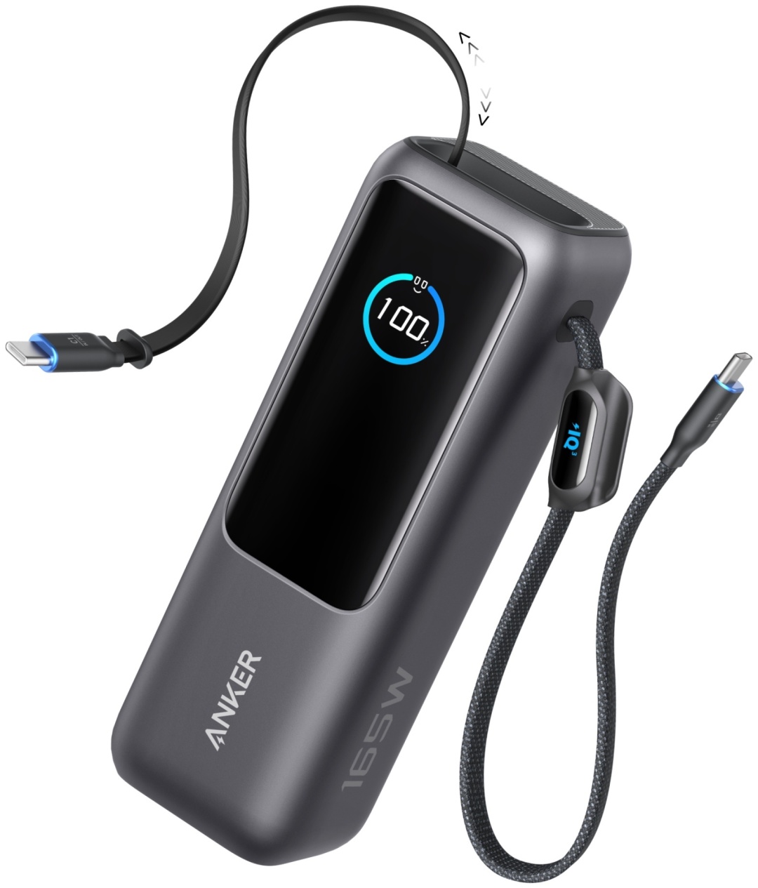 Портативный внешний аккумулятор Anker 25000mAh - Черный (A1695H11)