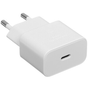 Сетевое зарядное устройство Samsung 25W Power Adapter, USB Type-C (EP-T2510NWEGRU), white