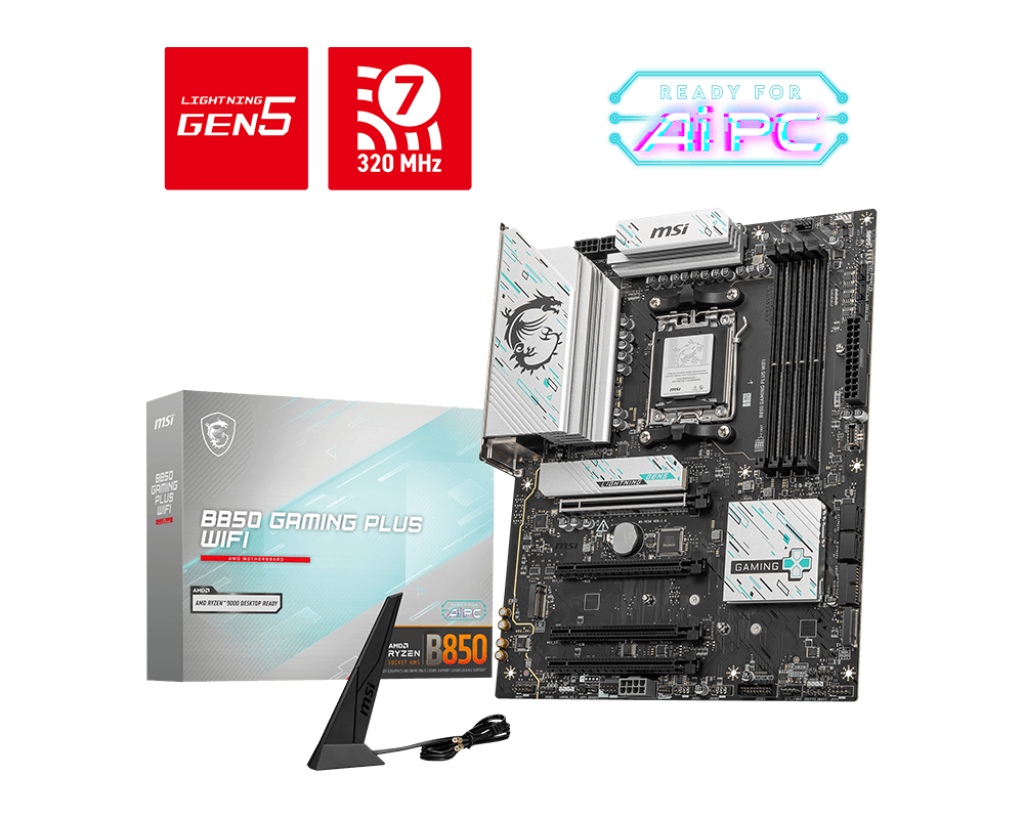 Материнская плата MSI B850 GAMING PLUS WIFI (B850 GAMING PLUS WIFI)