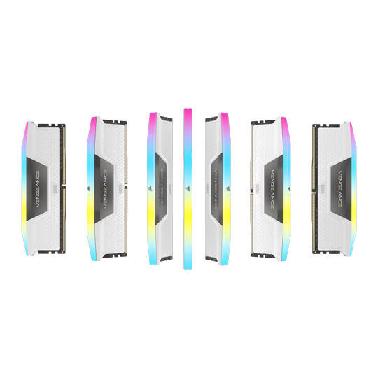  Оперативная память DIMM DDR5 32 GB kit Corsair Vengeance RGB (CMH32GX5M2E6000Z36W)