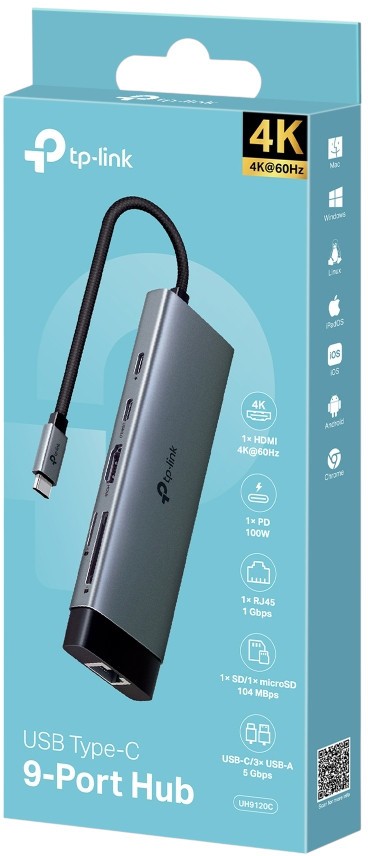Концентратор USB TP-Link UH9120C (UH9120C)
