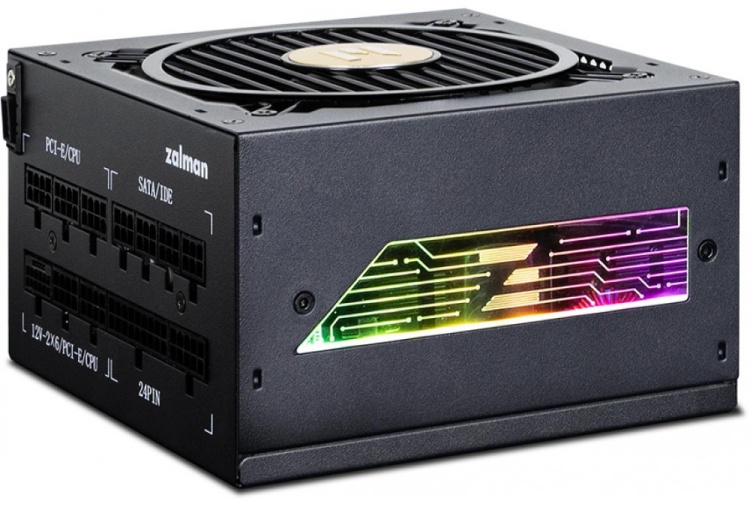 Блок питания ATX 1200W Zalman ZM1200-TMX2 VIEW, Gold (ZM1200-TMX2 VIEW)