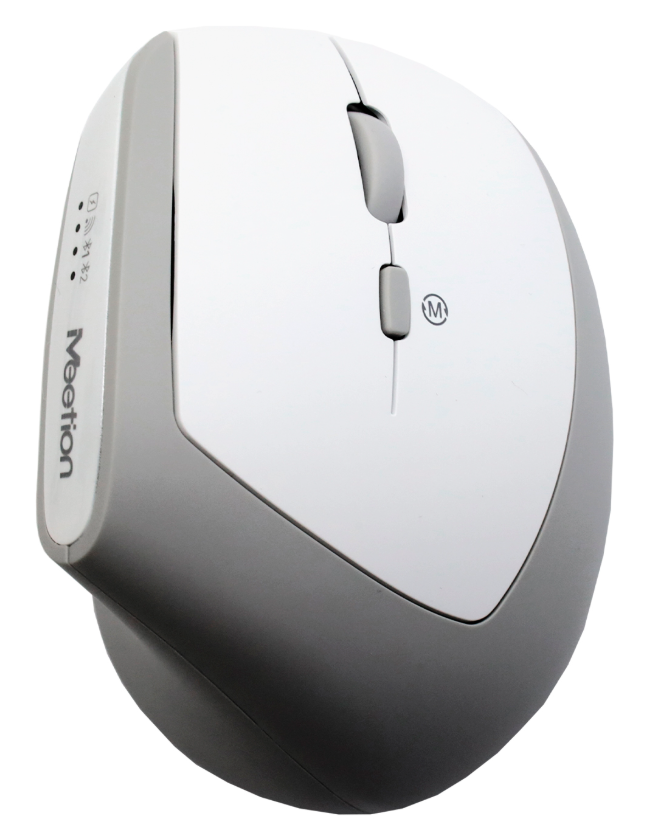 Мышь Meetion BTM008 - White+Gray (MT-BTM008 White Grey) (MT-BTM008/White Grey)