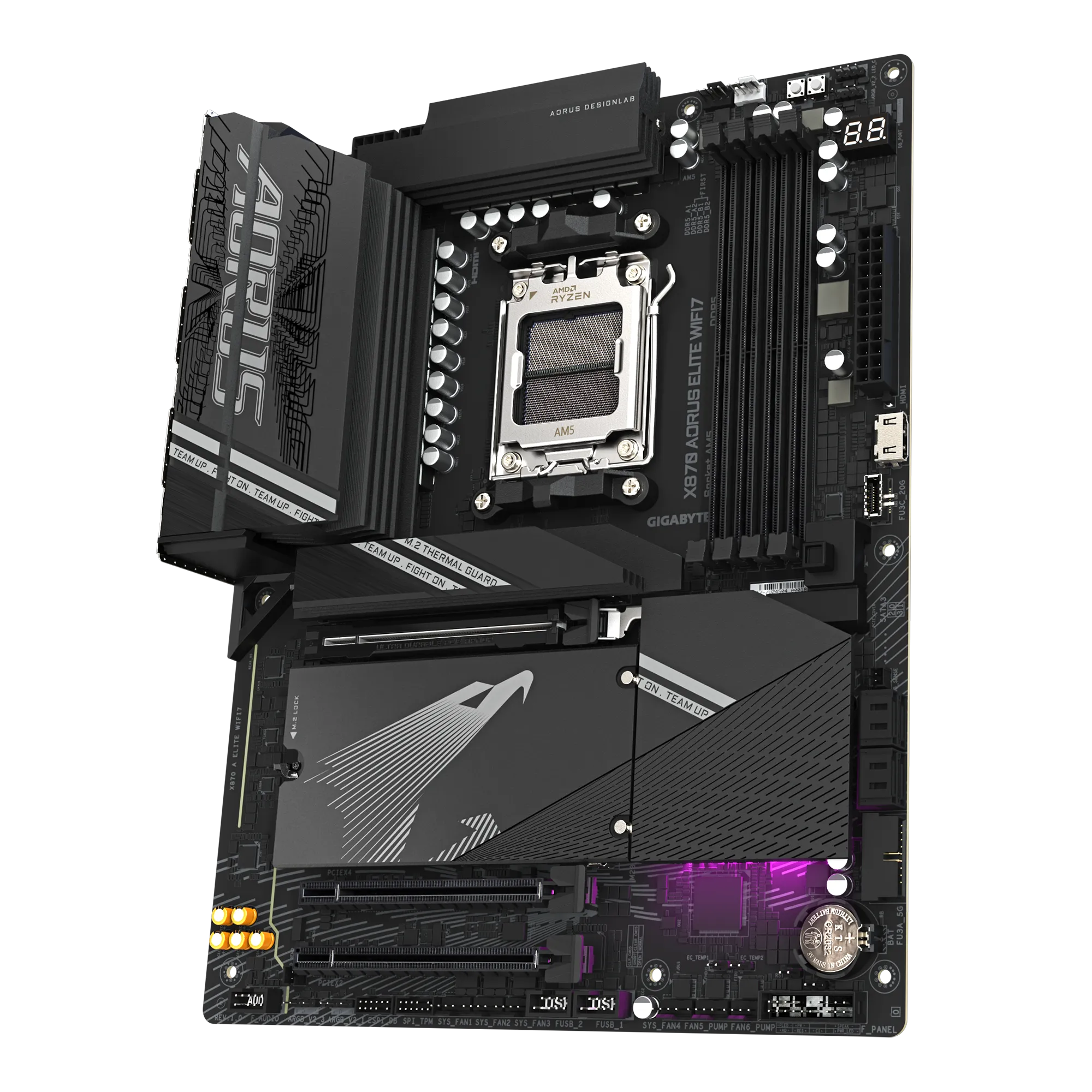  Материнская плата Gigabyte X870 Aorus Elite WiFi7 (X870 AORUS ELITE WIFI7)