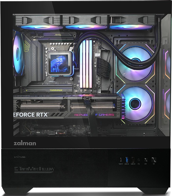 Компьютерный корпус Zalman CHRONIX V2 Black (CHRONIX V2 Black)