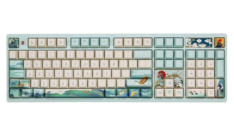 Клавиатура Varmilo Goddess LuoShen VA100 Kailh Prestige Voice (A83A106G6A8A06A071)