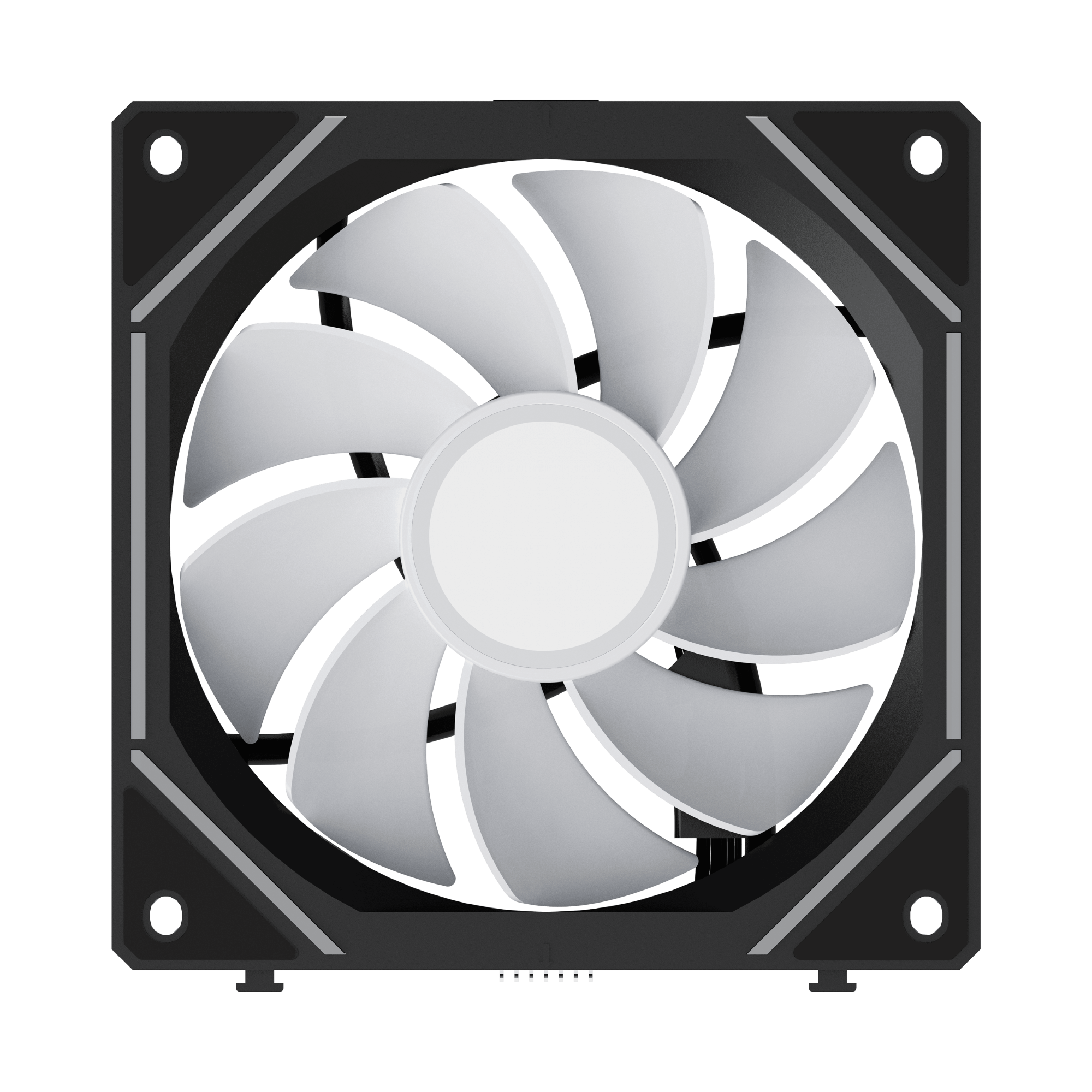 Вентилятор для корпуса Ocypus Gamma F12 UNI BK ARGB REVERSE BLADE 3-IN-1 (Gamma-F12-BK3AM01U-GL)