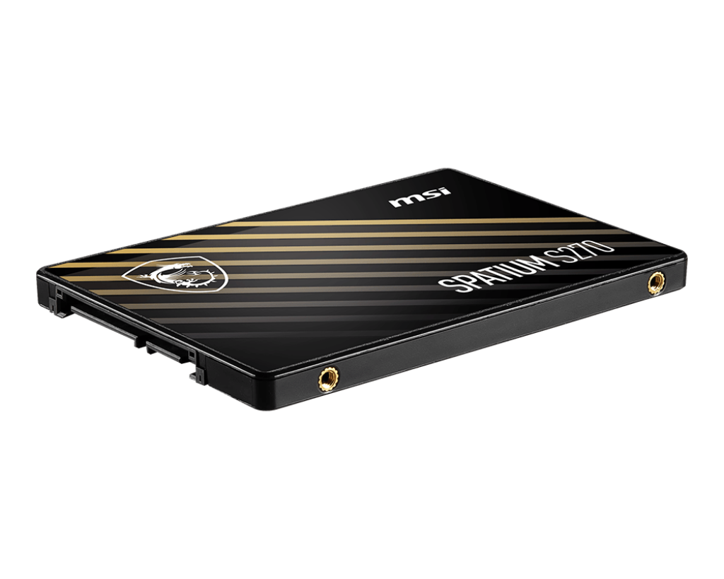 Твердотельный накопитель 480Gb SSD MSI SPATIUM S270 SATA III 2.5" (SPATIUM S270 SATA 2.5" 480 GB)