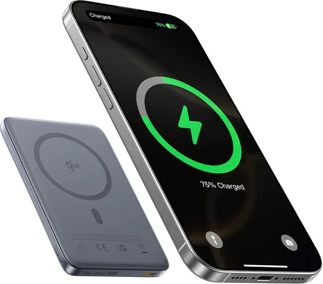 Портативный внешний аккумулятор Baseus PicoGo AM41 Ultra-Slim, 10000mAh 27W - Grey (E0027200)