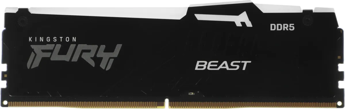Оперативная память Kingston FURY Beast RGB XMP DDR5 16GB 5200MT/s (KF552C40BBA-16)