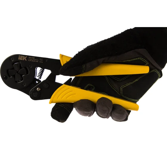 Клещи обжимные КО-03Е 6,0-16мм2 (квадрат) IEK (TKL20-D4)