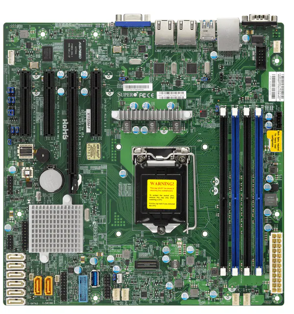 Серверная материнская плата SuperMicro MBD-X11SSM-FB, oem (MBD-X11SSM-FB)