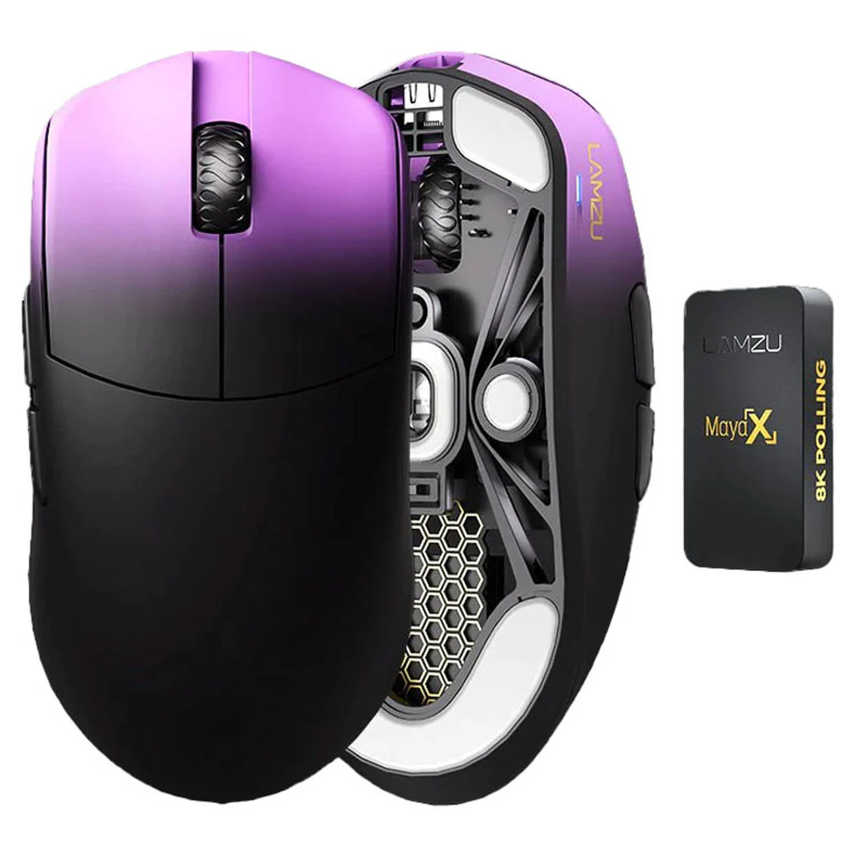 Мышь Lamzu Maya X, Purple Shadow (6975637430114)