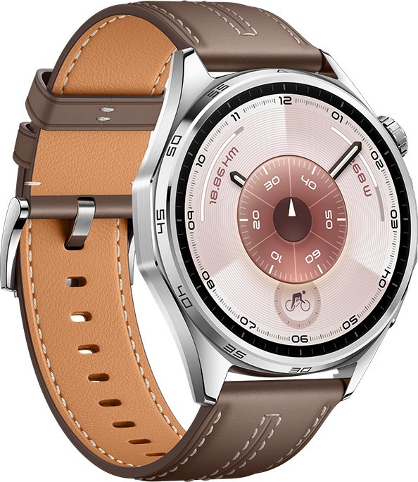 Смарт часы Huawei Watch GT 6 ATM-B19 46mm, Grey Composite Leather Strap (55020FWE)