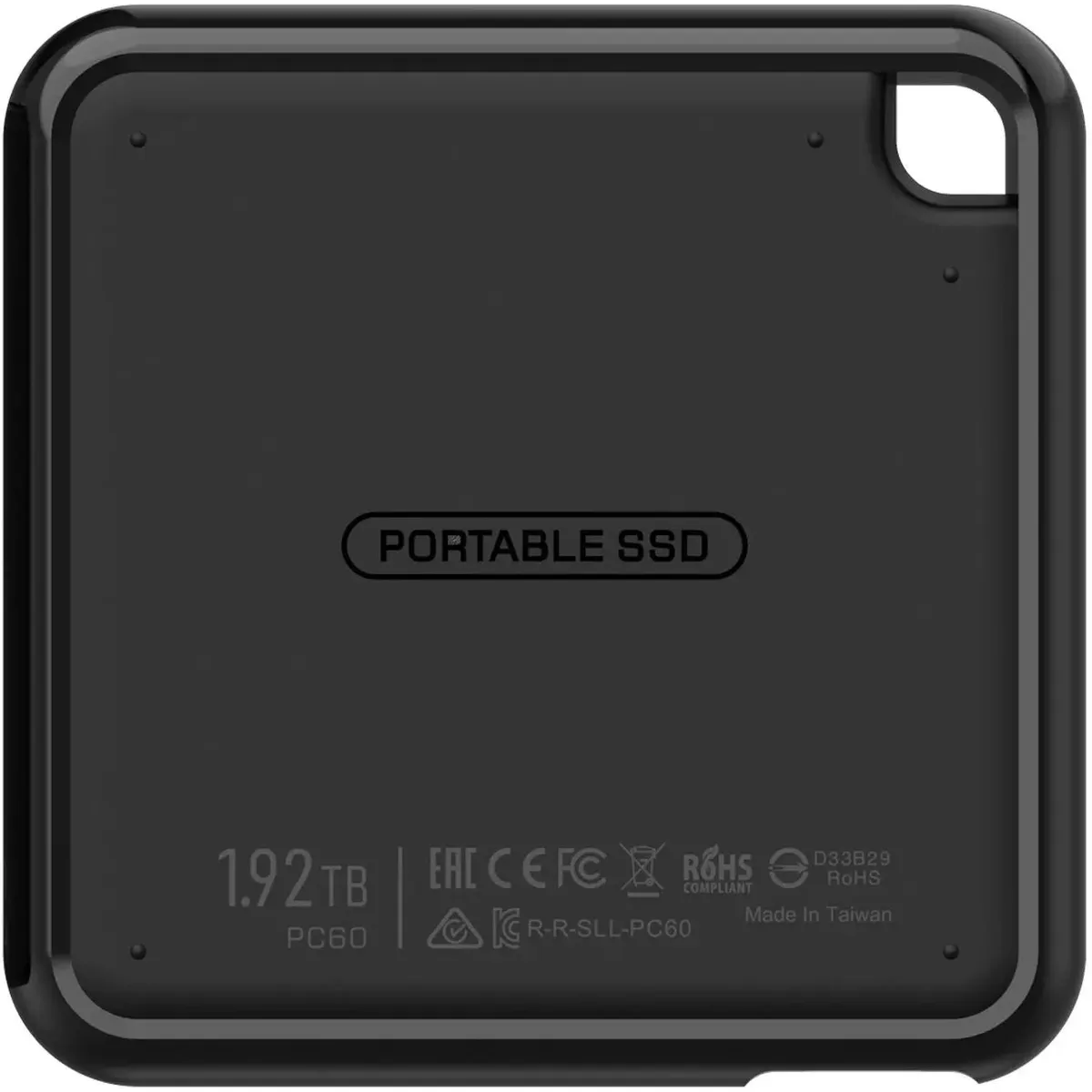 Внешний SSD диск Silicon Power PC60 2 TB, black (SP020TBPSDPC60CK)