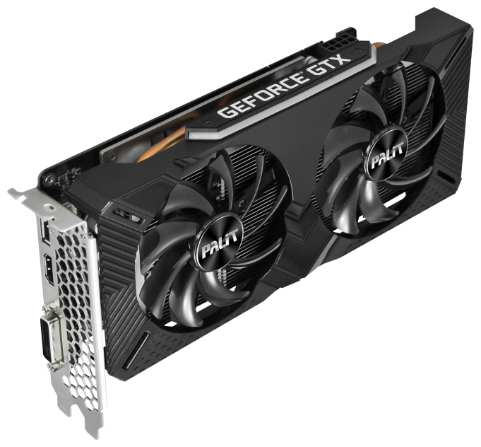 Видеокарта PALIT GTX1660 DUAL 6G (NE51660018J9-1161C)