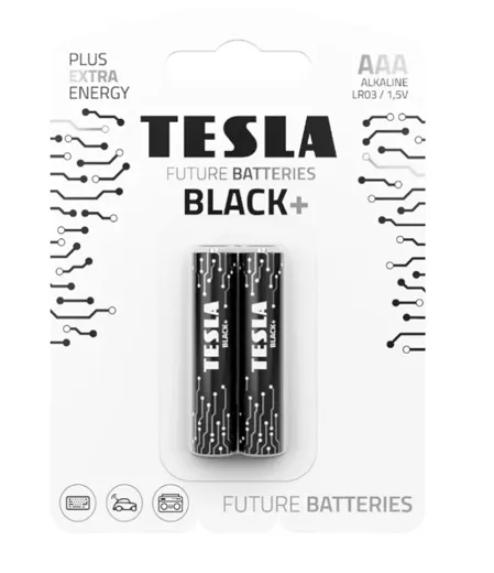 Батарейки TESLA BATTERIES BLACK+ AAA 2 PCS (BLACK+ AAA 2 PCS)