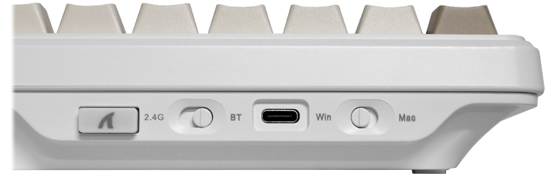 Клавиатура Attack Shark X66 - Cheese White (X66 Cheese White)