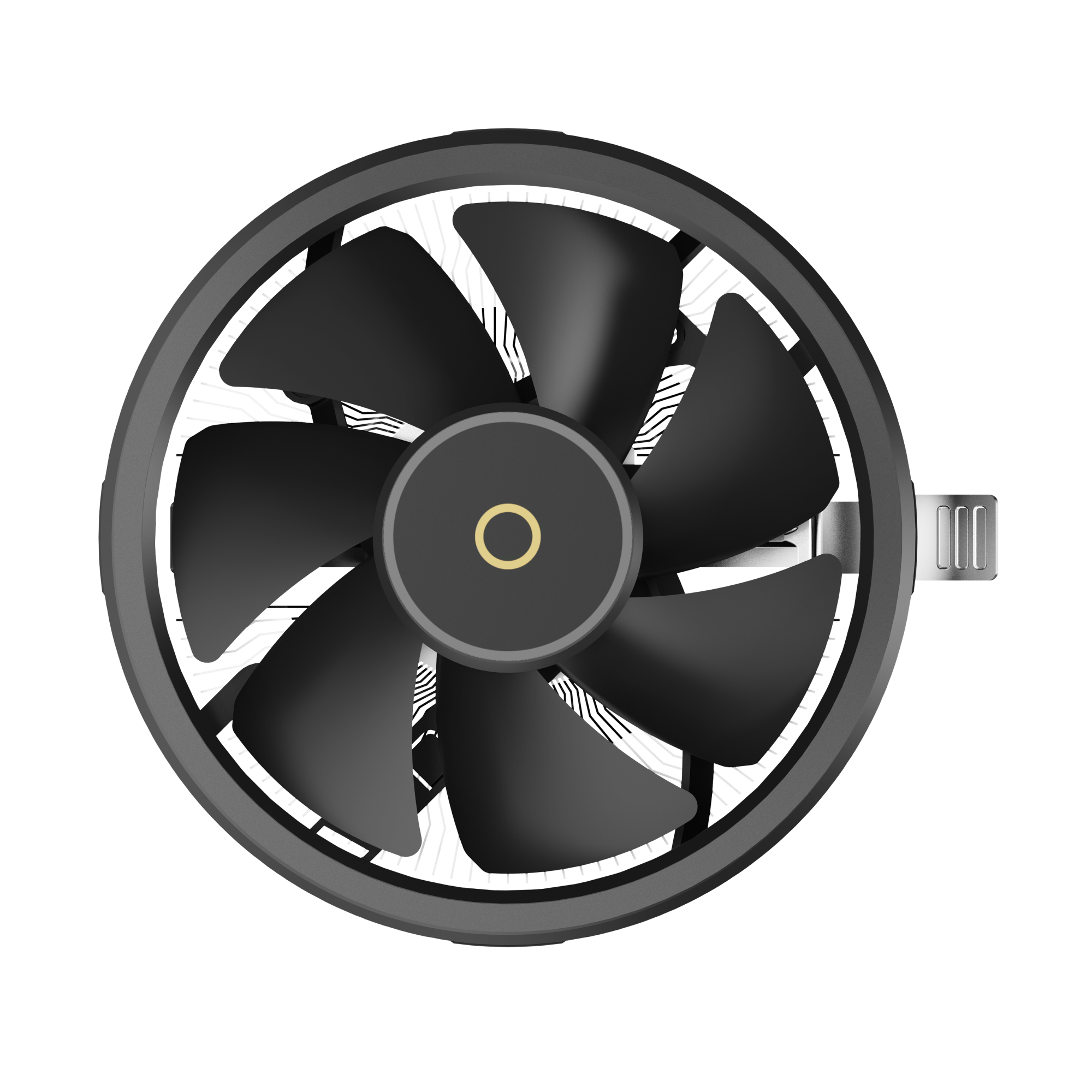 Вентилятор для процессора Ocypus Beta A10 BK, Черный (Beta-A10-BK1NNWN00X-GL)