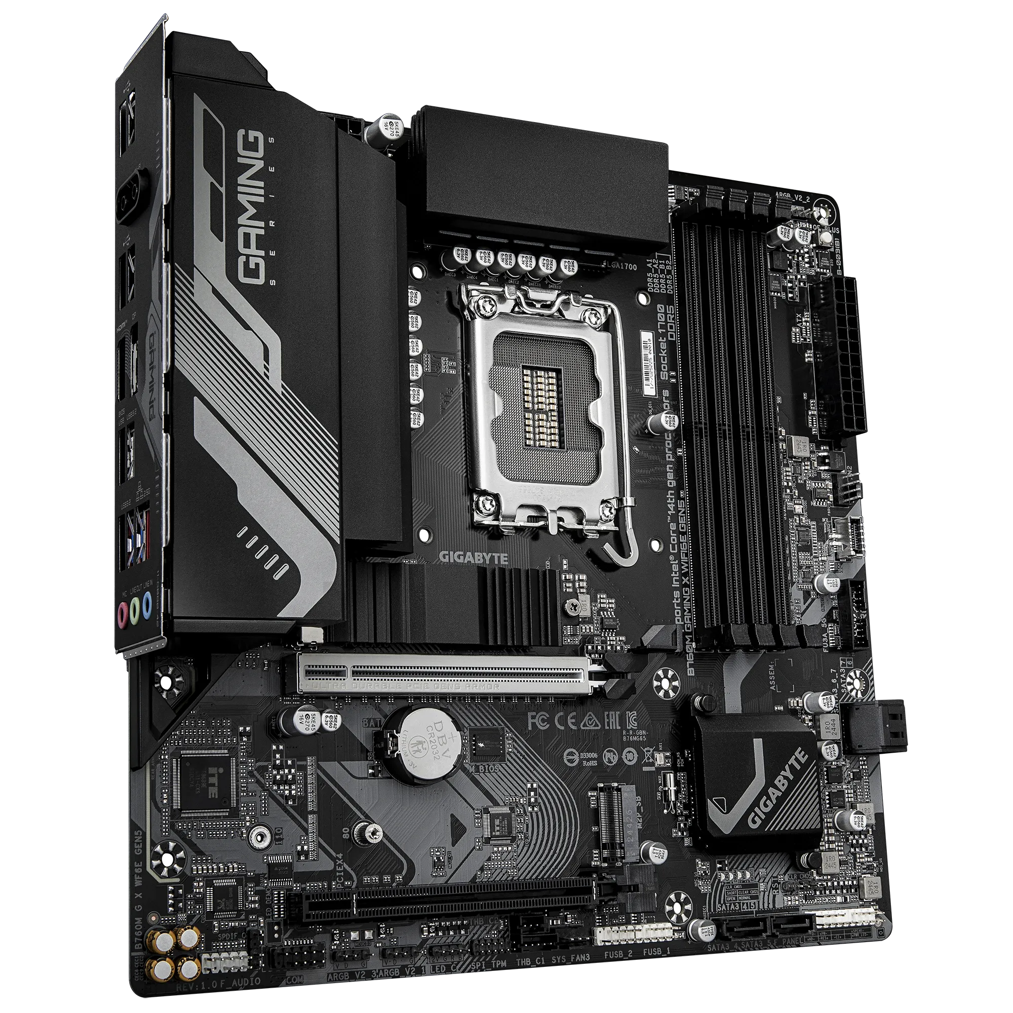 Материнская плата Gigabyte B760M GAMING X WIFI6E GEN5 (B760M G X WF6E GEN5)
