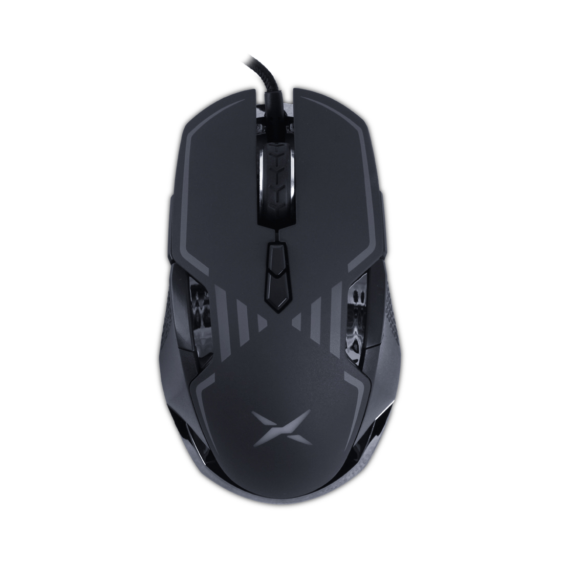Мышь Delux DLM-628OUB, Black, Wired, Optical, 16000dpi, USB (DLM-628OUB)