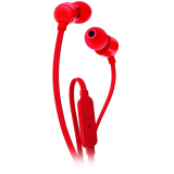 Наушники-гарнитура JBL T110, красный, КИТАЙ (JBLT110RED)