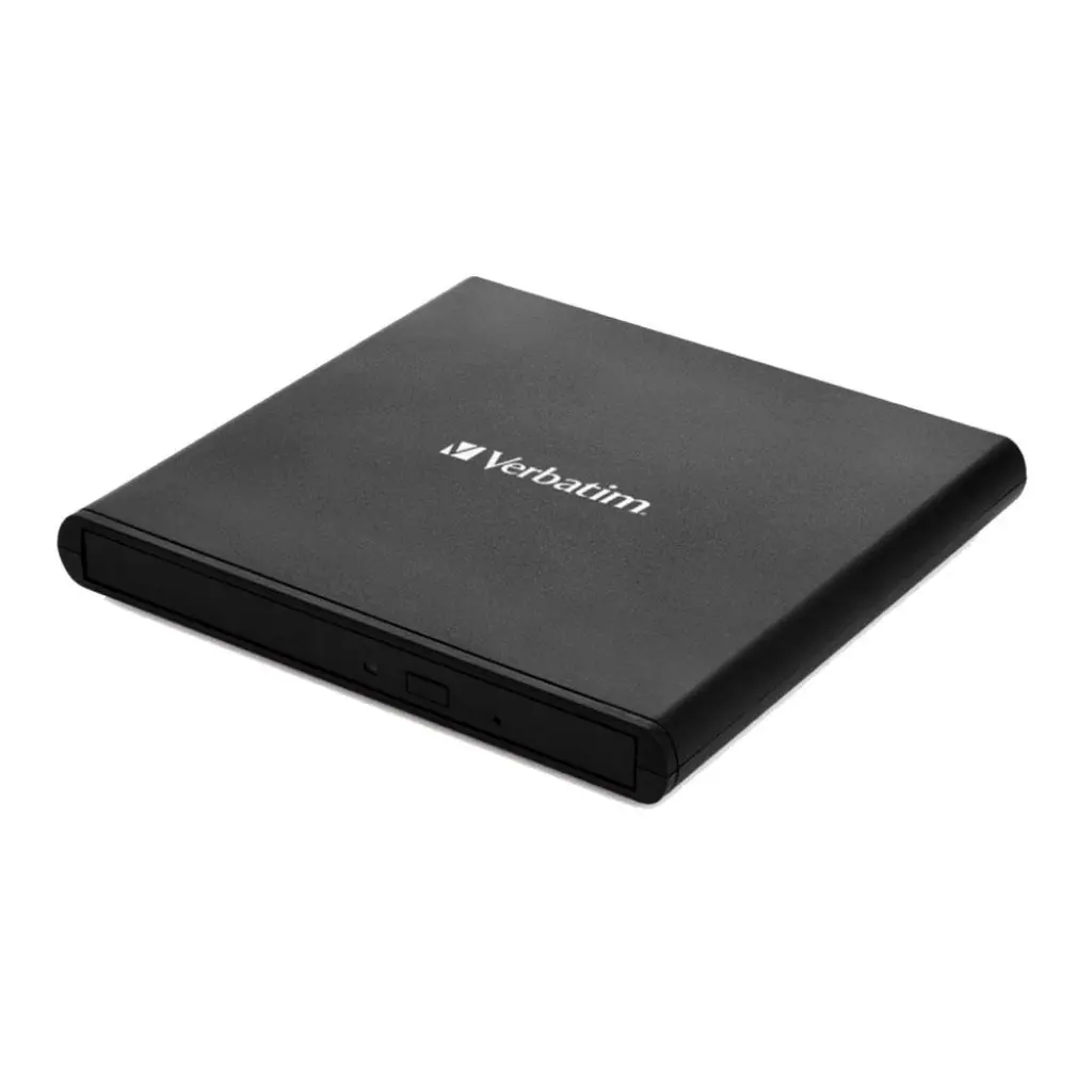 Привод оптический Verbatim Usb-C 3,2 черный (43886)