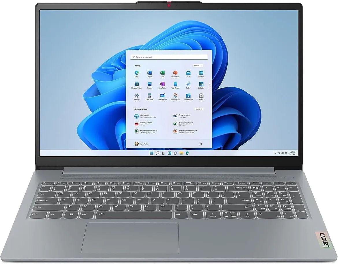 Ноутбук Lenovo IdeaPad Slim 3 15AMN8 (82XQ01SLRK)