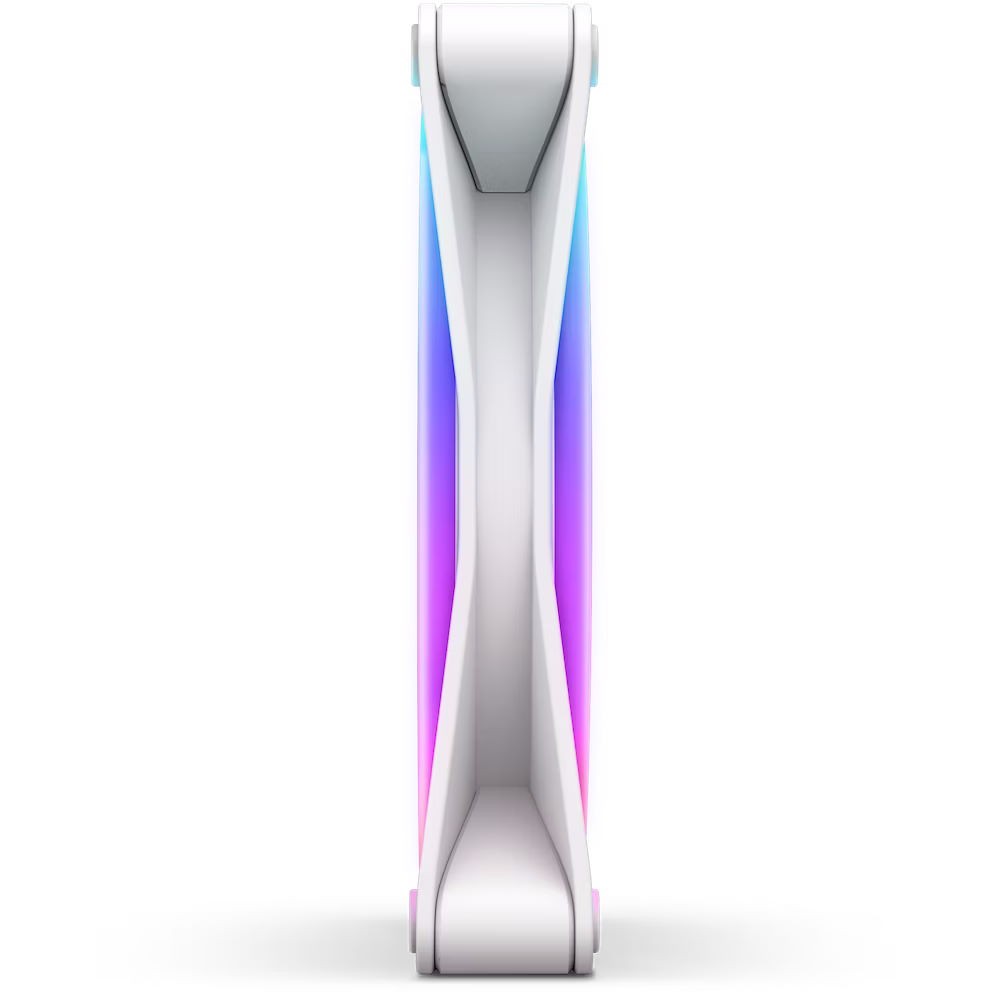 Кулер для компьютерного корпуса NZXT F140 RGB DUO White (RF-D14SF-W1)
