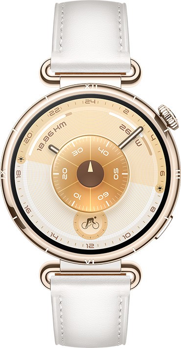 Смарт часы Huawei Watch GT 6 KSU-B19 41mm, White Composite Leather Strap (55020FVV)
