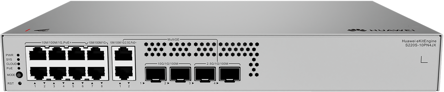 Коммутатор Huawei S220S-10PN4JX PoE (98012475)