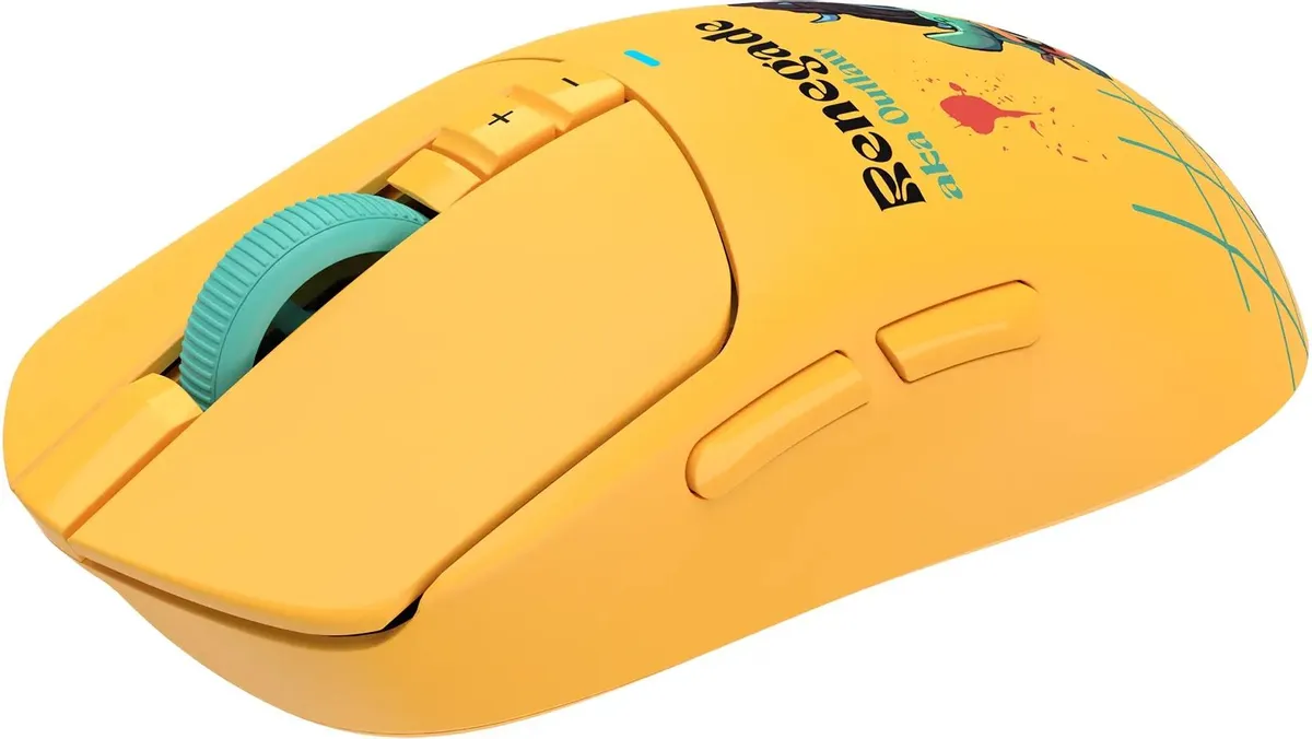 Мышь игровая беспроводная Bloody R72 Ultra Duo Renegade Yellow (R72 Ultra Duo Renegade Yellow)