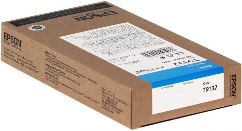 Картридж Epson SC-P5000 200ml Cyan голубой (C13T913200)