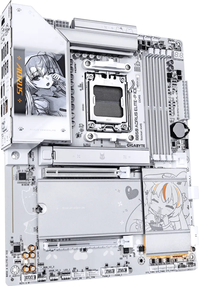 Материнская плата Gigabyte B850 AORUS ELITE-P ICE (B850 A ELITE-P ICE)