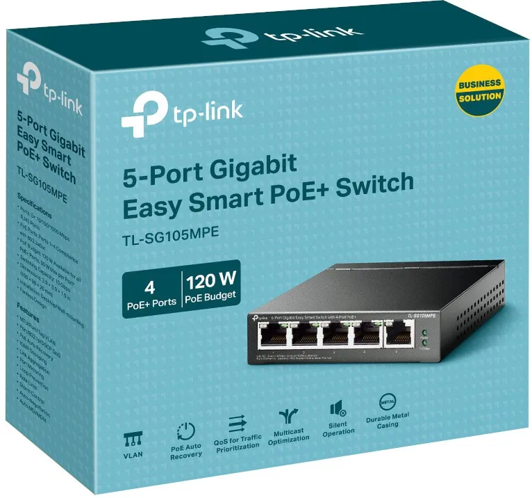 Коммутатор TP-Link TL-SG105MPE (TL-SG105MPE(UN))