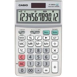 Калькулятор настольный CASIO JF-120ECO-W-EP (JF-120ECO-W-EP)
