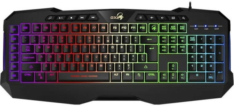 Клавиатура Genius RS2,Scorpion K11 Pro,BLK,RU, USB 31310007405 (31310007405)