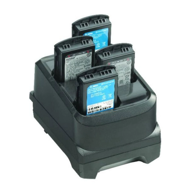 Четырехслотовая зарядная база для аккумуляторов Zebra MC3300 MC3200 (SAC-MC33-4SCHG-01)