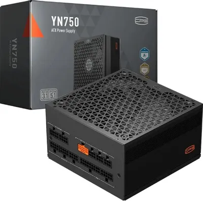 Блок питания ATX 750W PCCooler YN750, Gold (P5-YN750-G1FFBK1-EU)