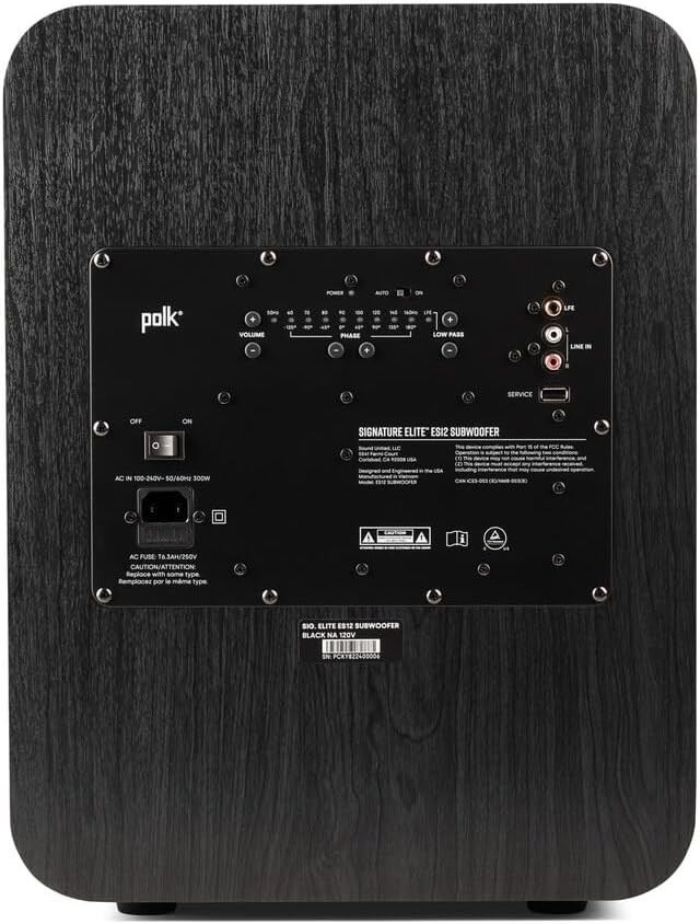 Сабвуфер Polk Audio Signature Elite ES12 (SIGS12SUBELBK)