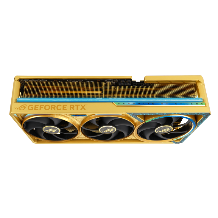 Видеокарта Asus ROG Astral GeForce RTX 5080 Dhahab CORE OC Edition (ROG-ASTRAL-RTX5080-O16G-DHAHAB-CORE)