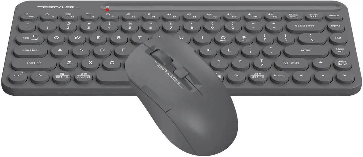 Клавиатура+мышь беспроводная A4tech Fstyler FG3200 Air 2 Grey (FG3200 Air 2 Grey)