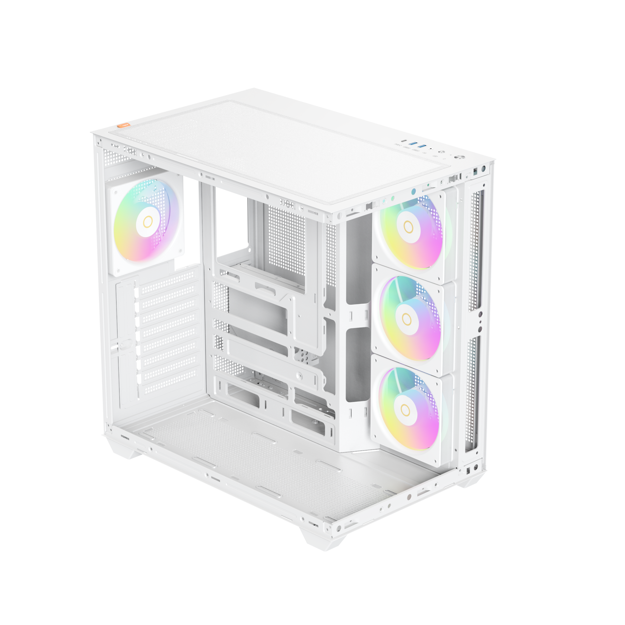 Корпус Ocypus Gamma C74 WH (Gamma-C74-WHD400XX-GL)
