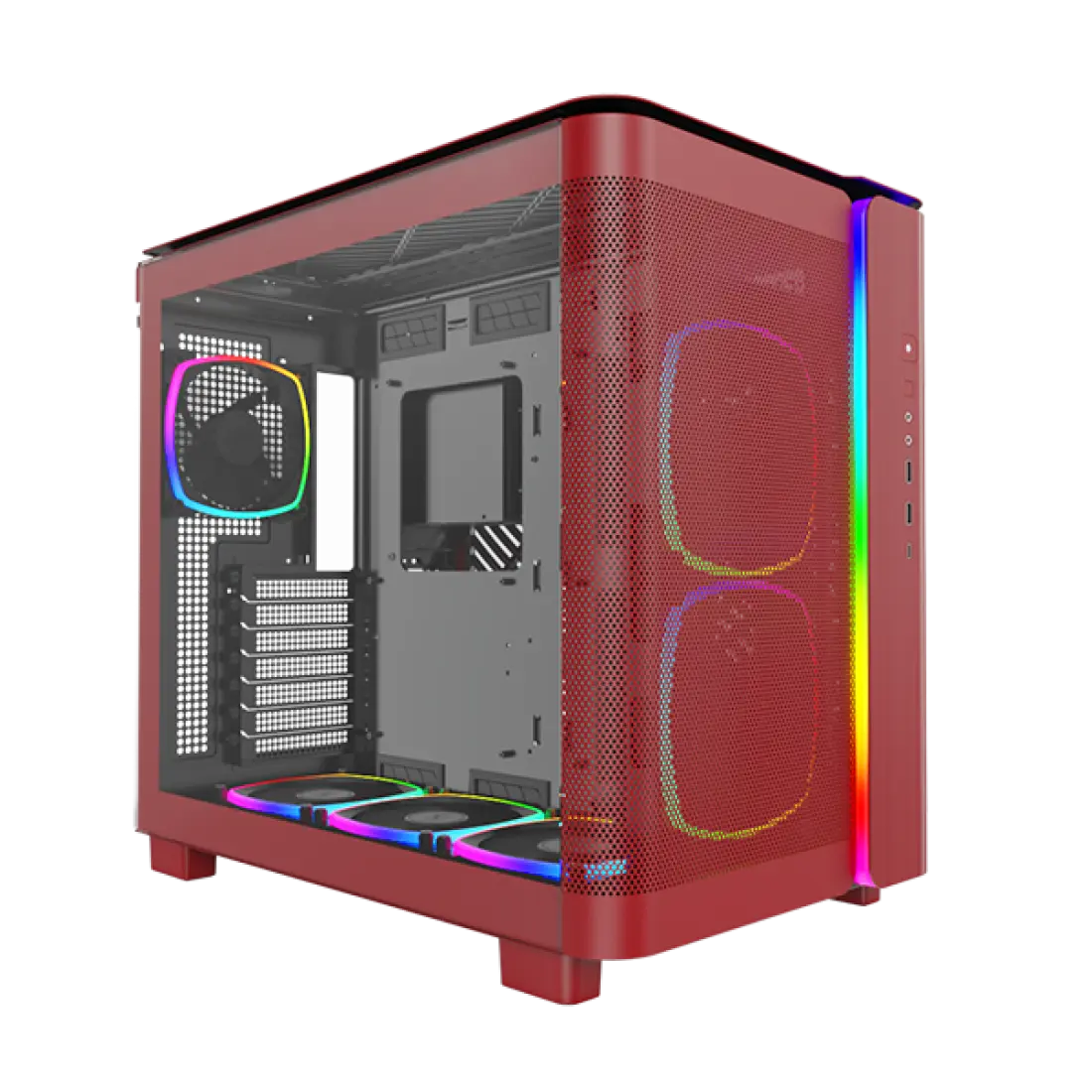 Корпус Montech KING 95 PRO, Красный (KING 95 PRO (Red))