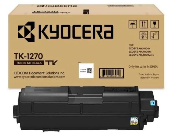 Тонер-картридж TK-1270 10 000 стр, Black (1T0C140NL0)