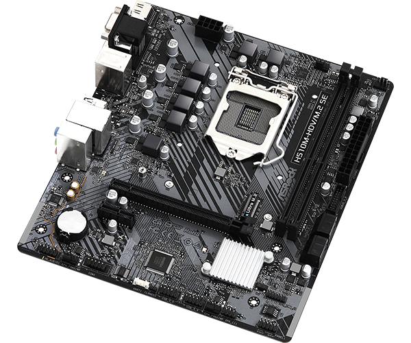  Материнская плата ASRock H510M (90-MXBM00-A0UAYZ)